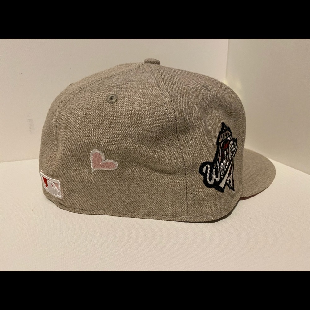 7 3/8 New York Yankees fitted Oak colored - Picture 2 of 4